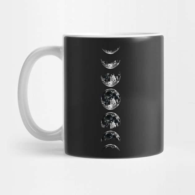 Moon phases vertical by MugDesignStore